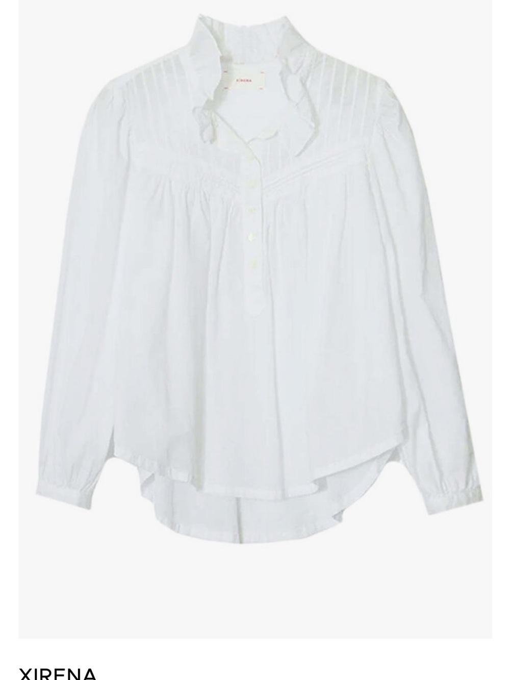 XIRENA
White Larsen Top